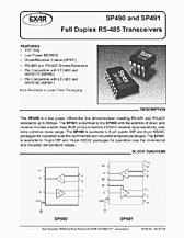 DataSheet SP491E pdf